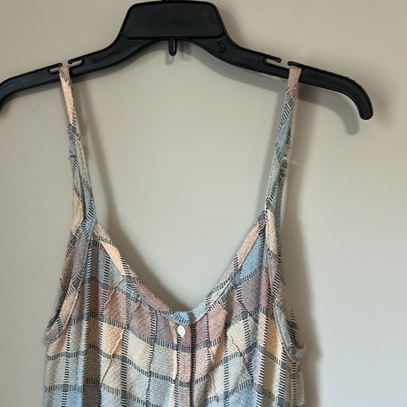RAILS Flannel Multicolored Checkered Cami Tank Top Sz S NEW - Picture 5 of 10